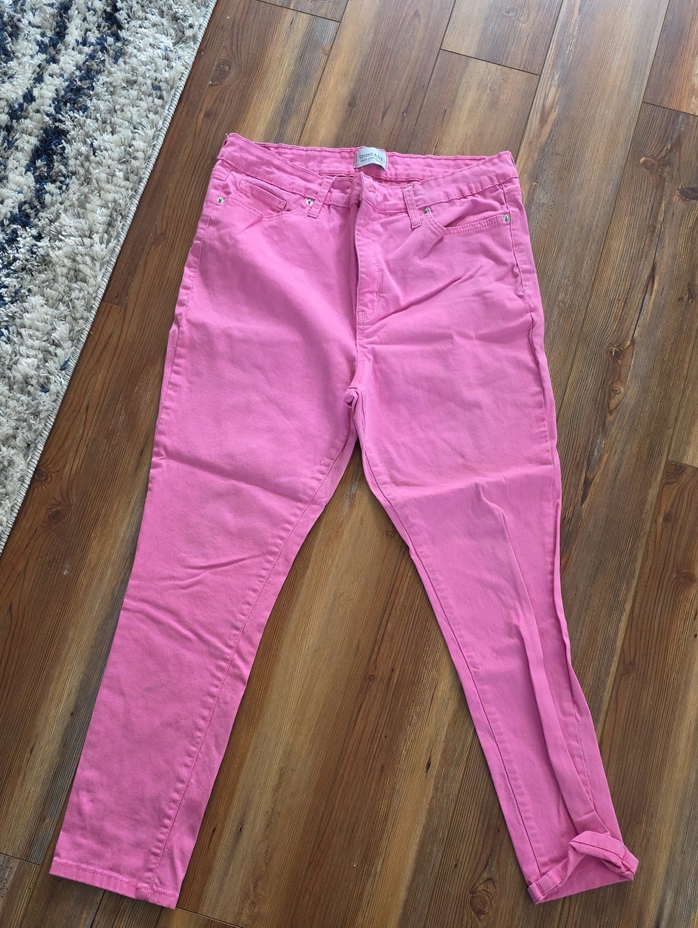 crown & ivy Pink Skinny Jeans